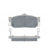 SCT Germany - SP139 - Тормозные колодки (комплект 4 шт.) sct - sp139